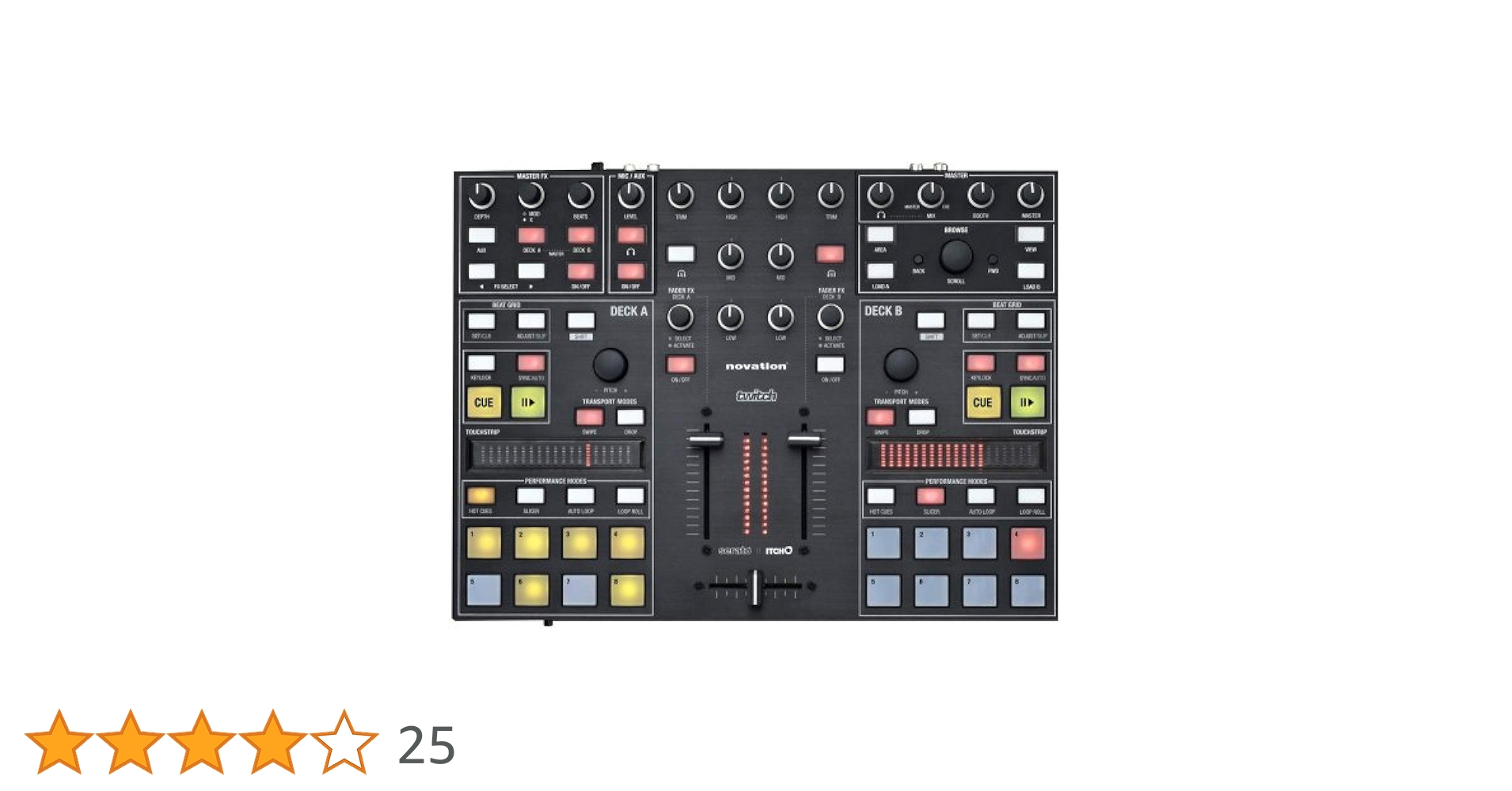Amazon | NOVATION Twitch | DJコントローラー | 楽器・音響機器